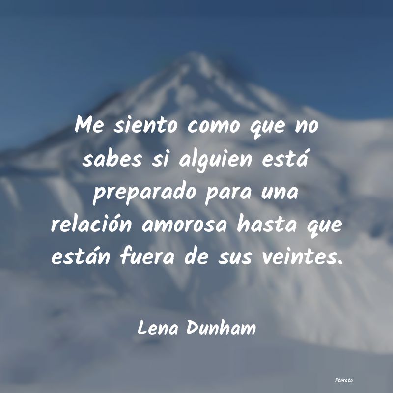 Frases de Lena Dunham