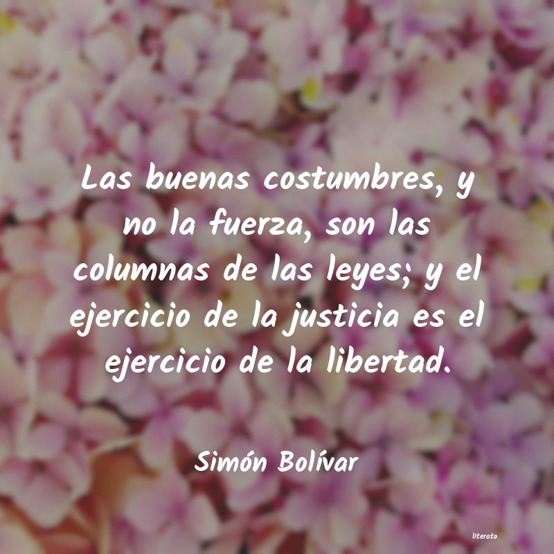 Frases de Simón Bolívar