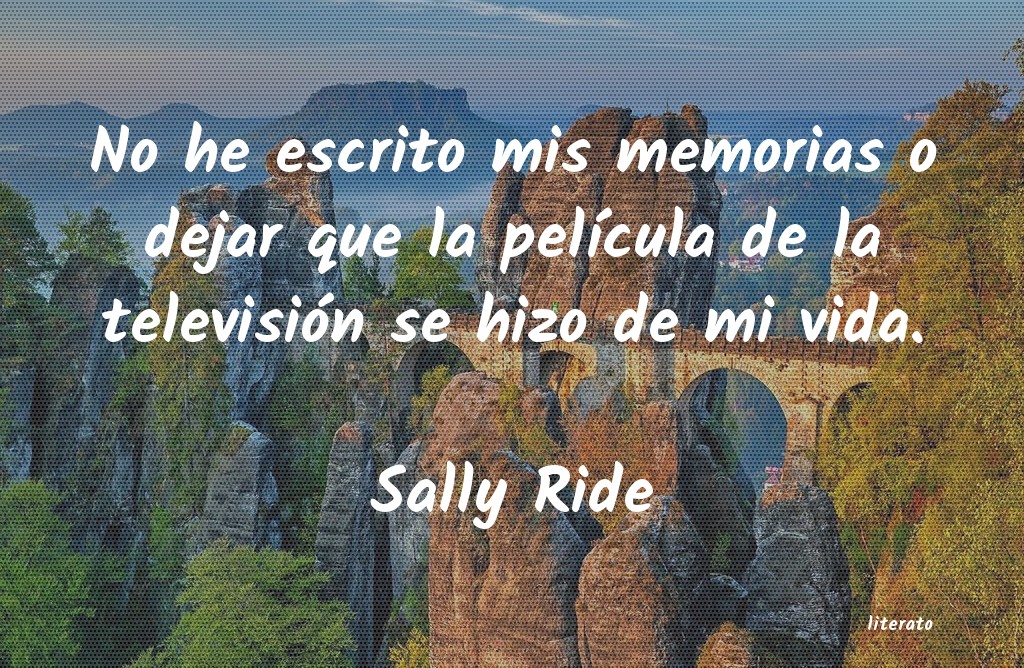 frases de Sally Ride