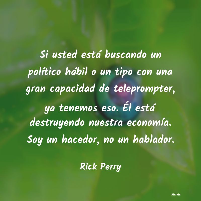 frases de Rick Perry