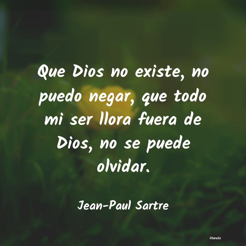 frases de Jean-Paul Sartre