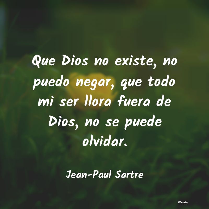 Frases de Jean-Paul Sartre