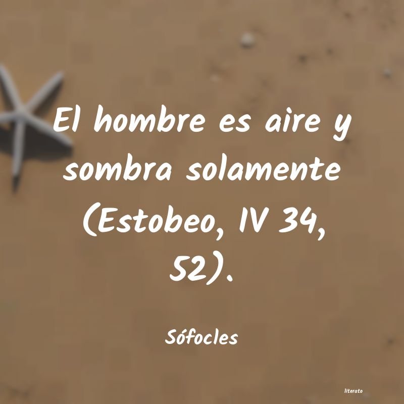 frases de Sófocles