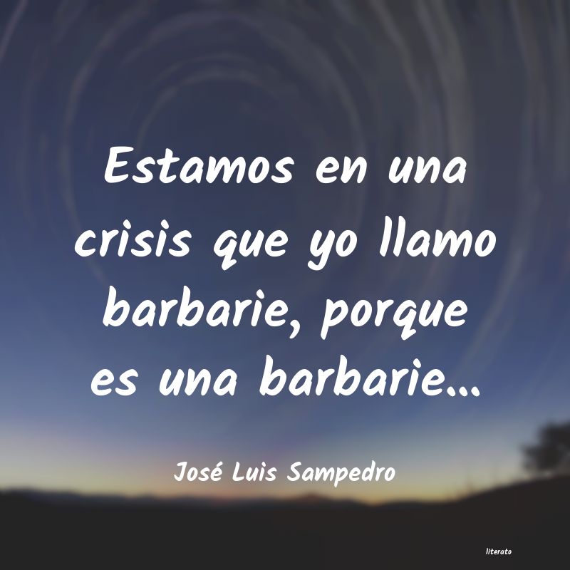 Frases de José Luis Sampedro