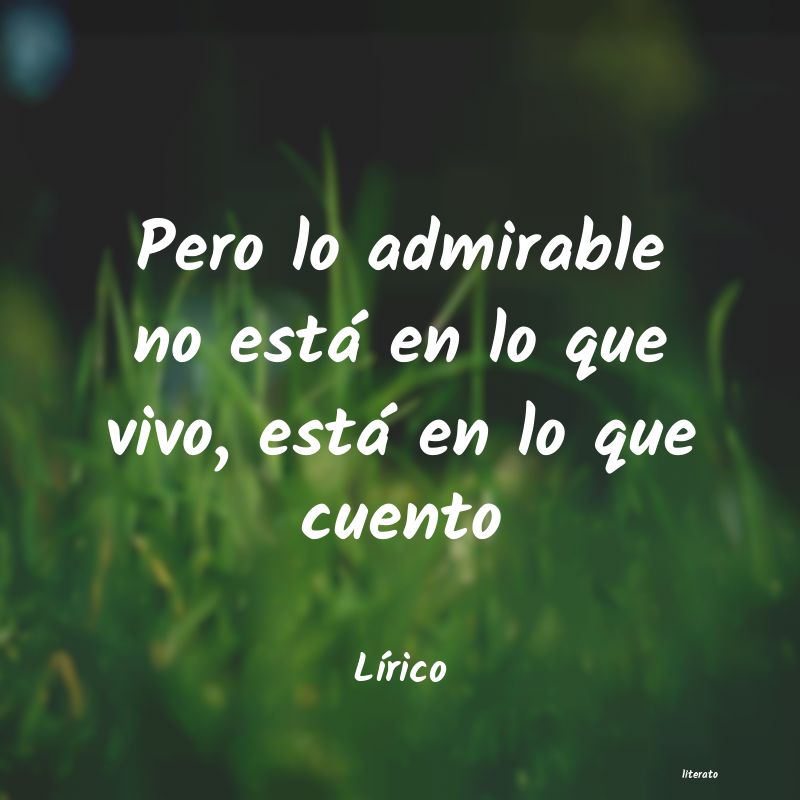 Frases de Lírico