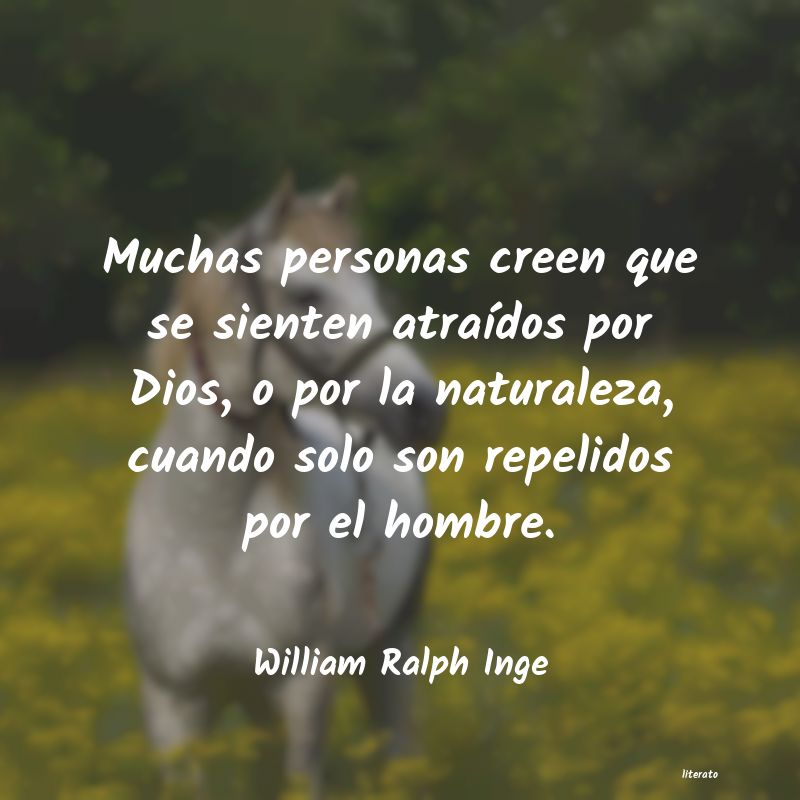 Frases de William Ralph Inge