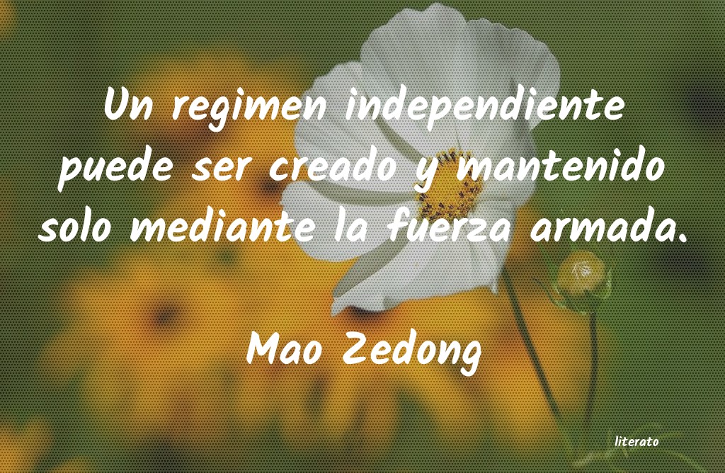 frases de Mao Zedong