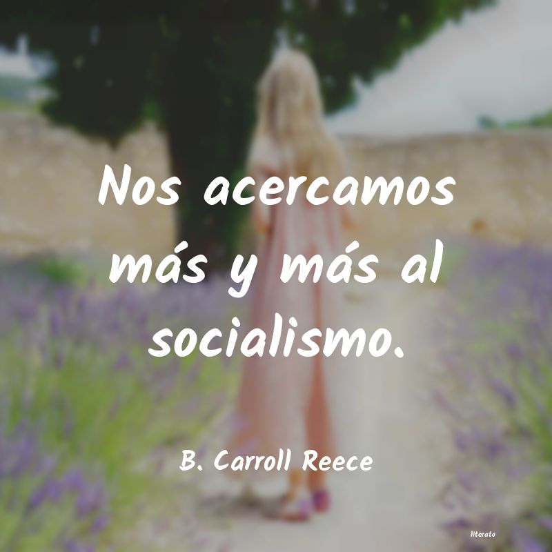 Frases de B. Carroll Reece