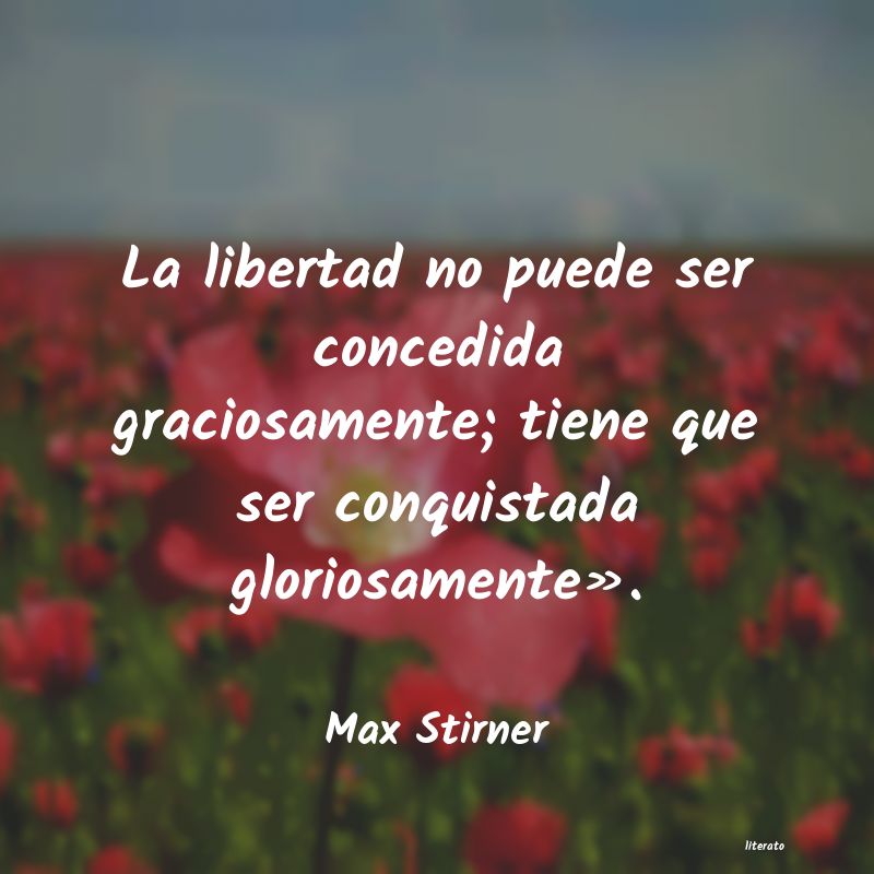 Frases de Max Stirner