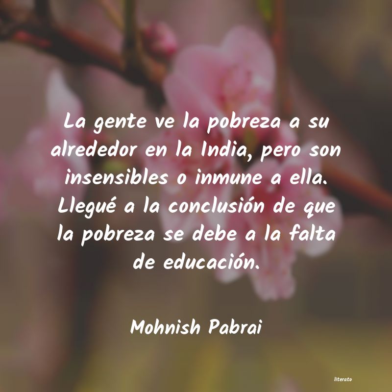 frases de Mohnish Pabrai