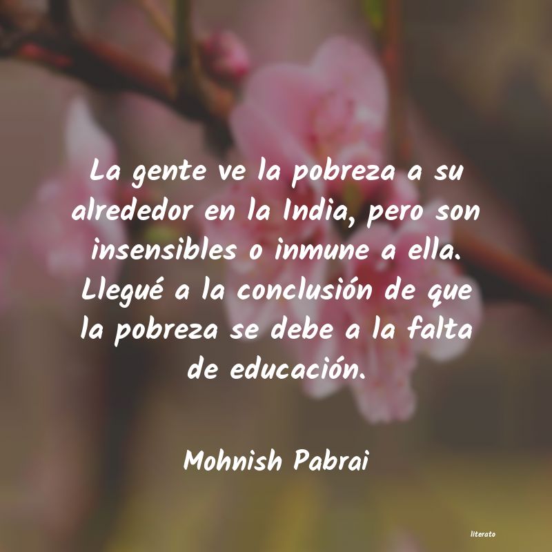 Frases de Mohnish Pabrai