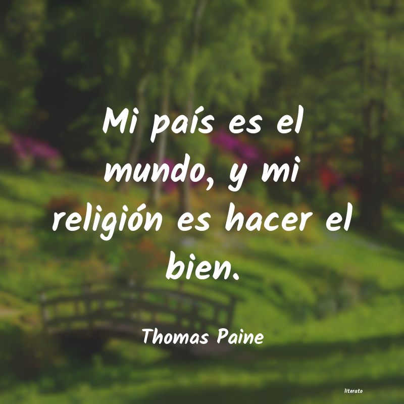 Frases de Thomas Paine