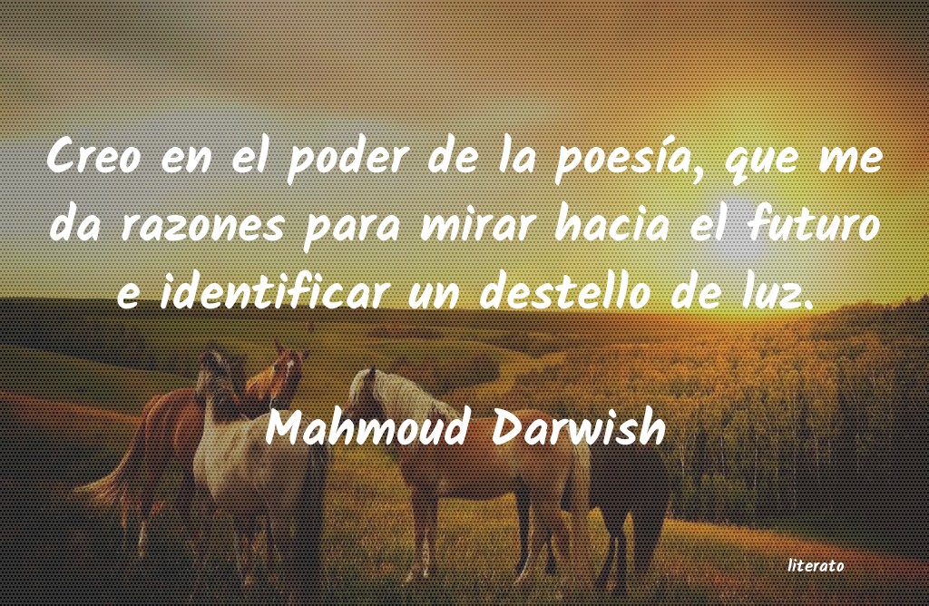 Frases de Mahmoud Darwish