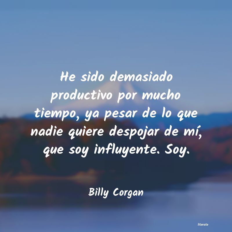 frases de Billy Corgan