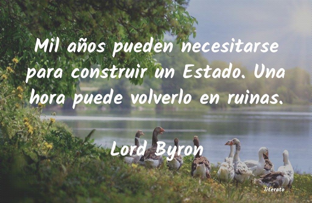frases de Lord Byron