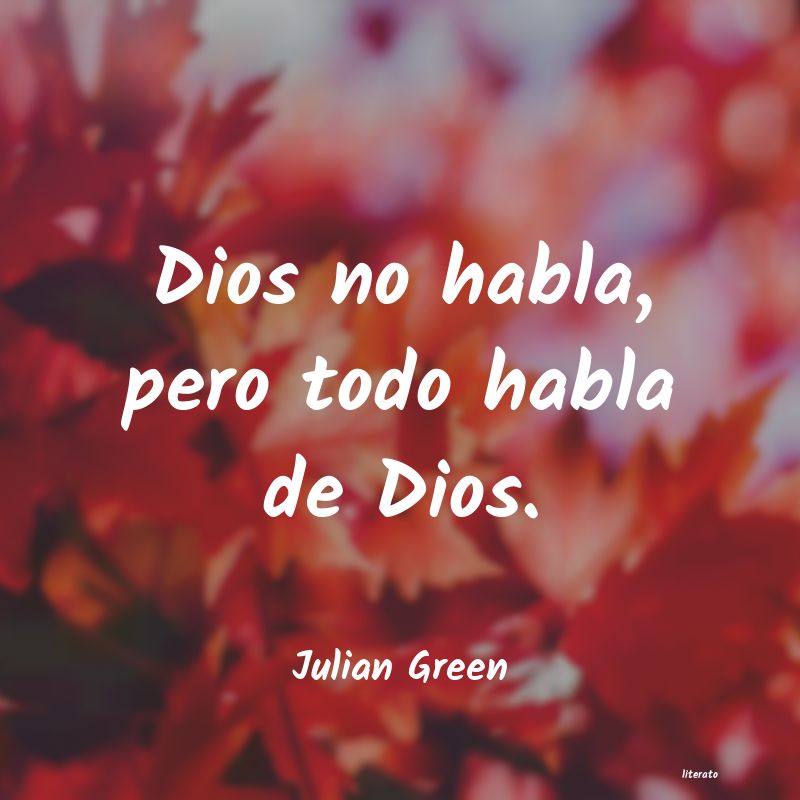 Frases de Julian Green