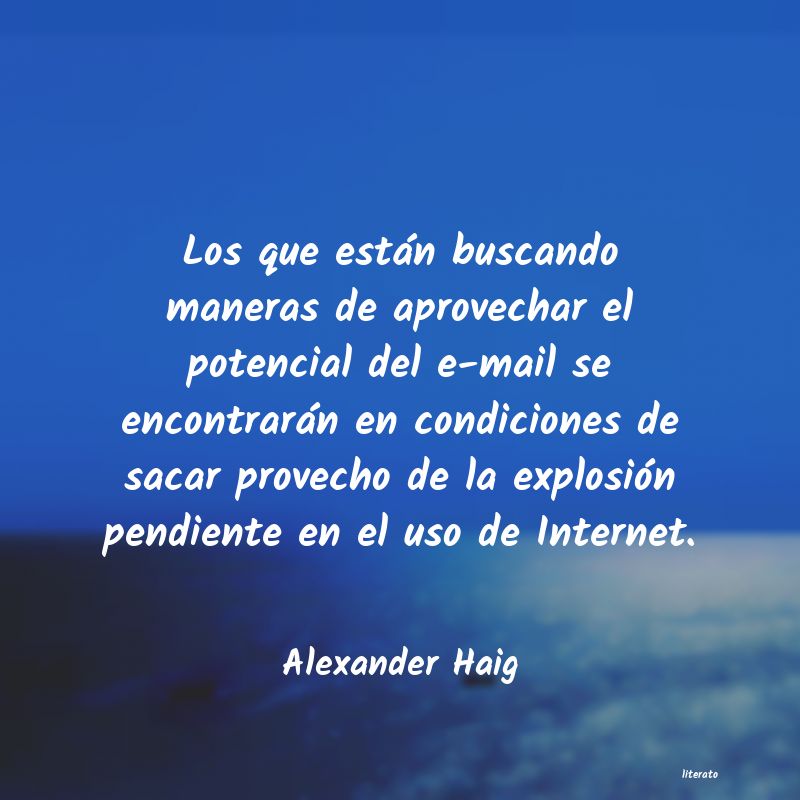 frases de Alexander Haig