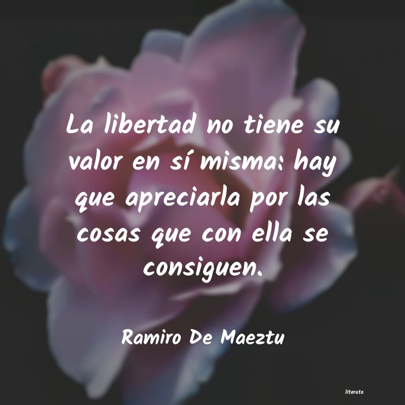 frases de Ramiro De Maeztu