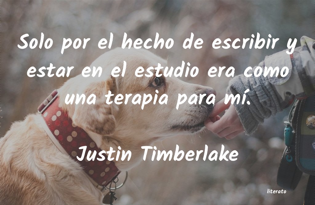 frases de Justin Timberlake