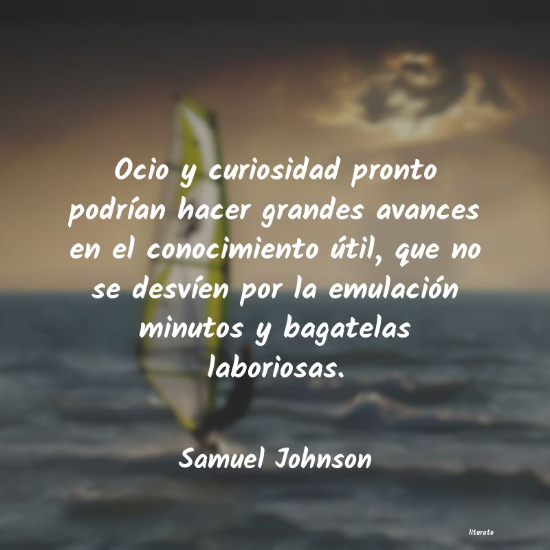 Frases de Samuel Johnson