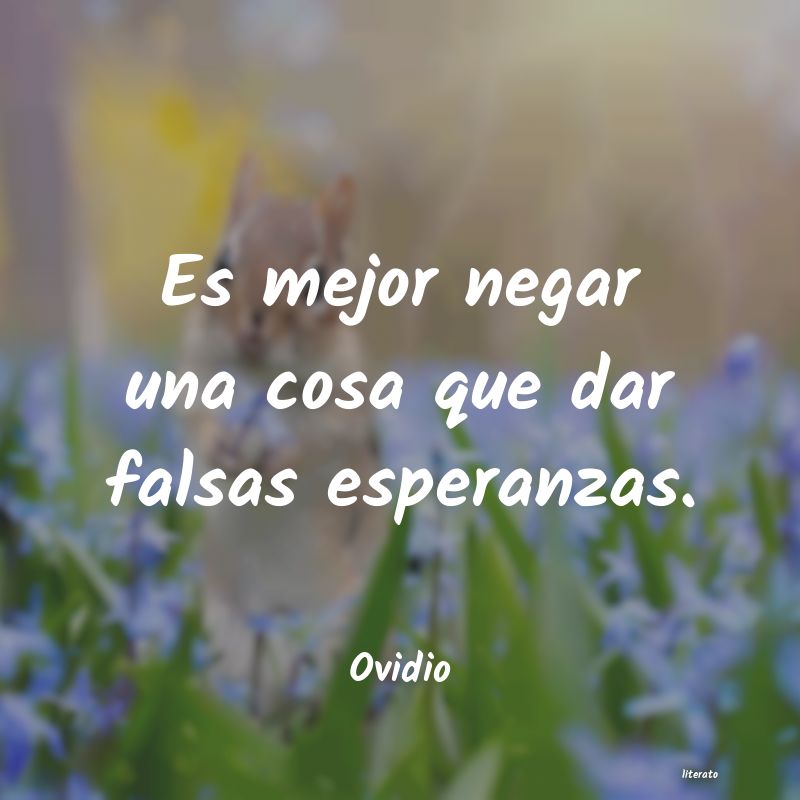 Frases de Ovidio