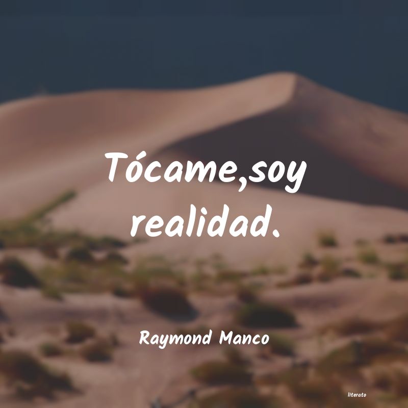 Frases de Raymond Manco