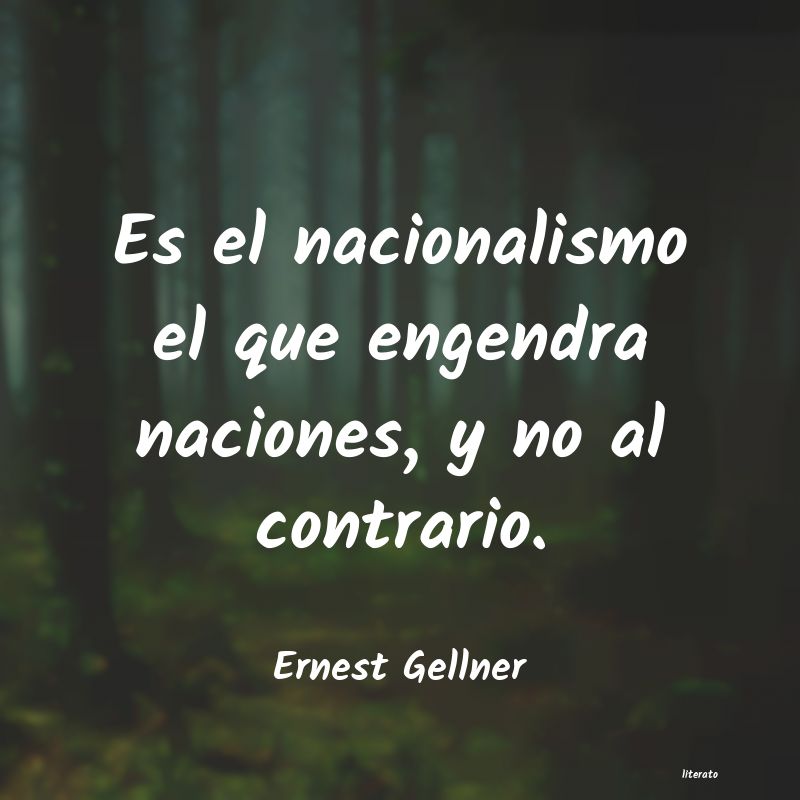 frases de Ernest Gellner