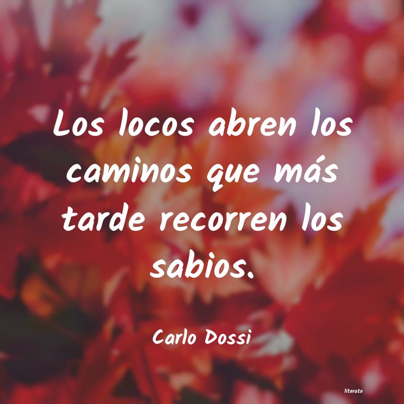frases de Carlo Dossi