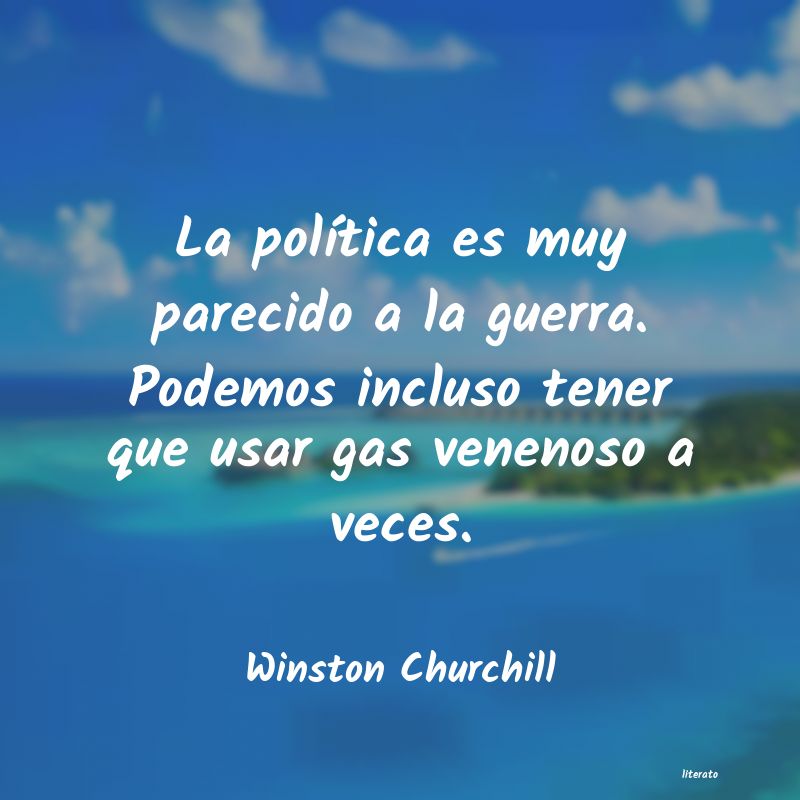 frases de Winston Churchill