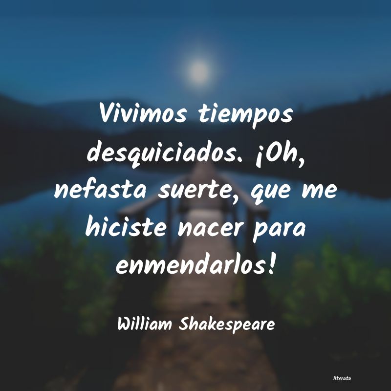 frases de William Shakespeare
