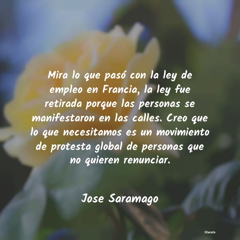 Frases de Jose Saramago