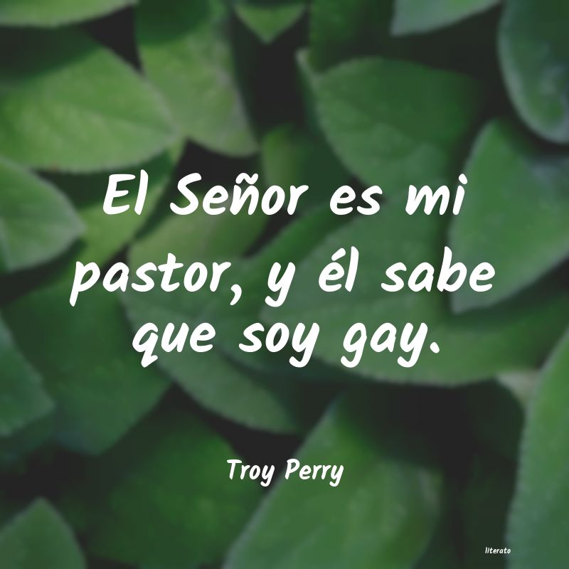 frases de Troy Perry