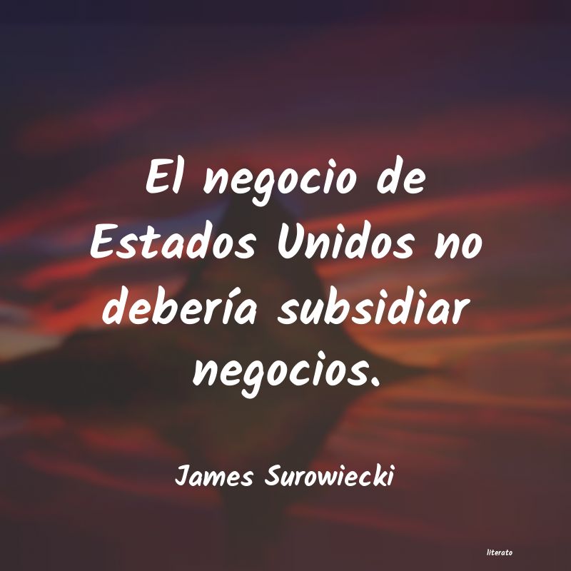 frases de James Surowiecki