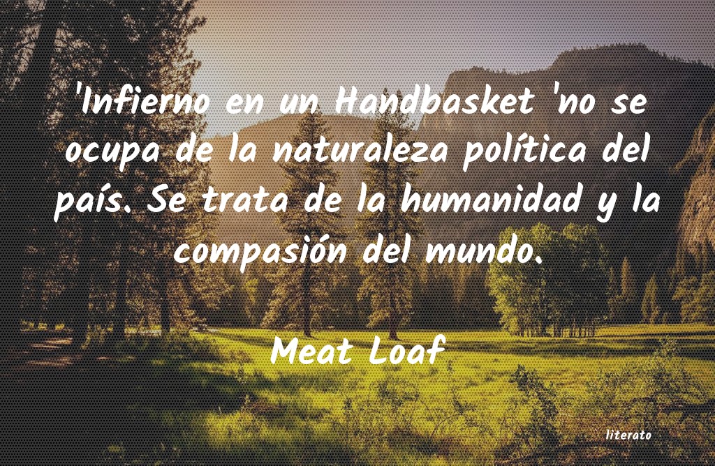 frases de Meat Loaf