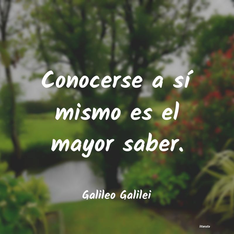 Frases de Galileo Galilei