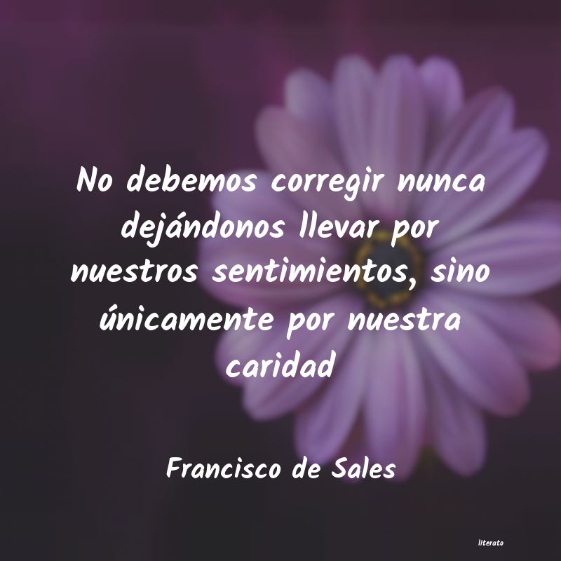 frases de Francisco de Sales