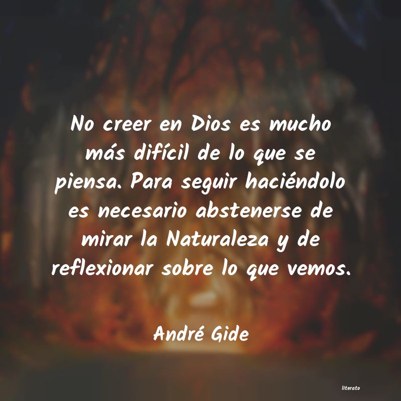 Frases de André Gide