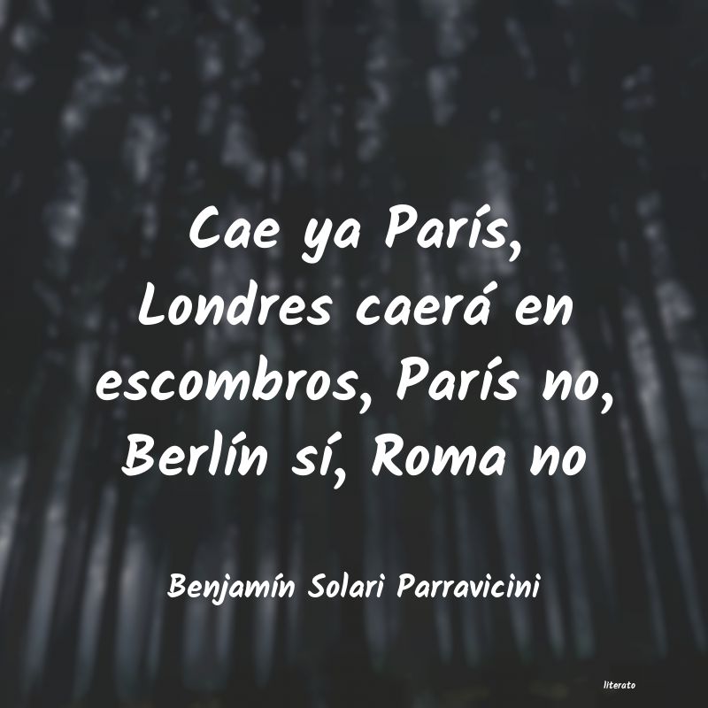 Frases de Benjamín Solari Parravicini