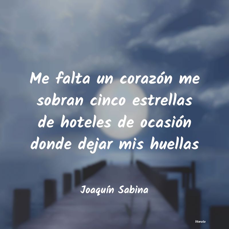 Frases de Joaquín Sabina