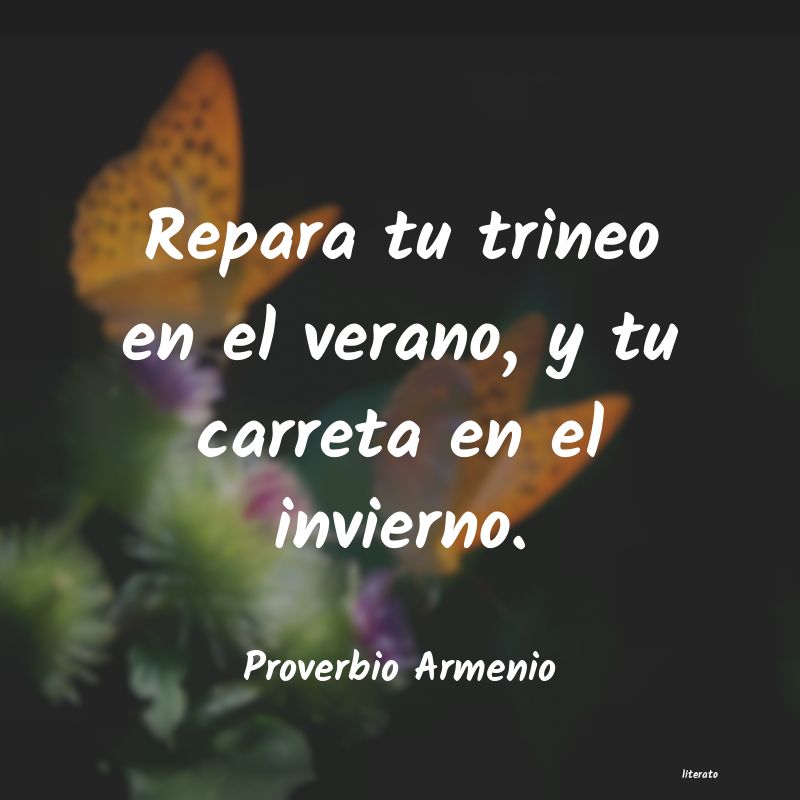 Frases de Proverbio Armenio