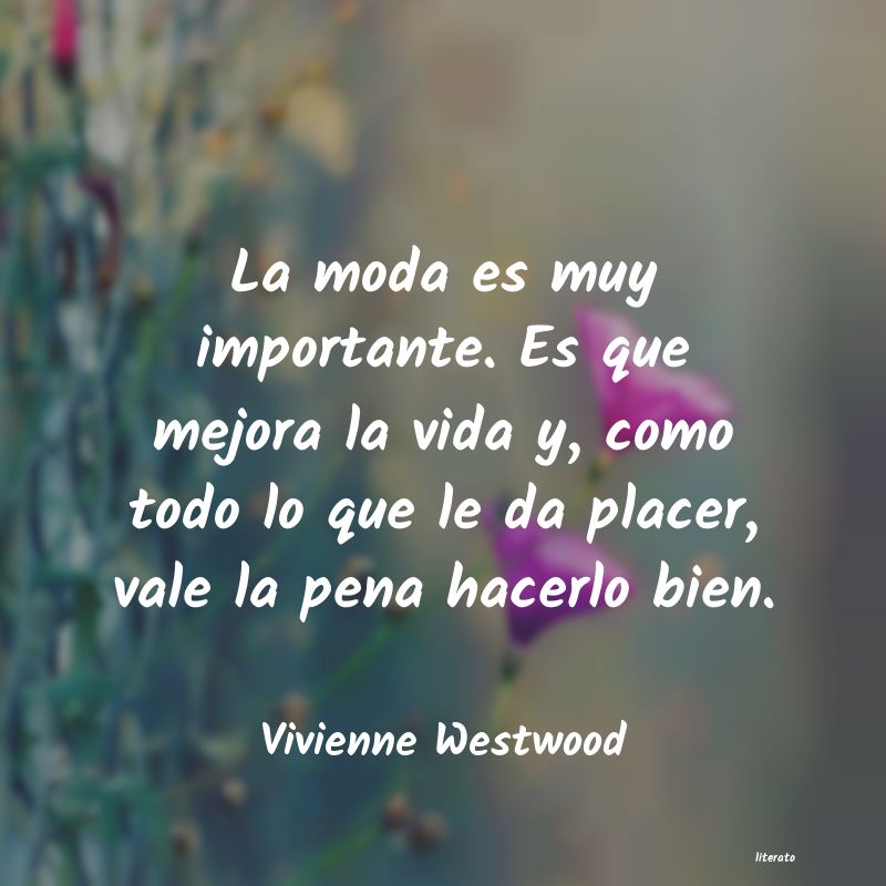 frases de Vivienne Westwood