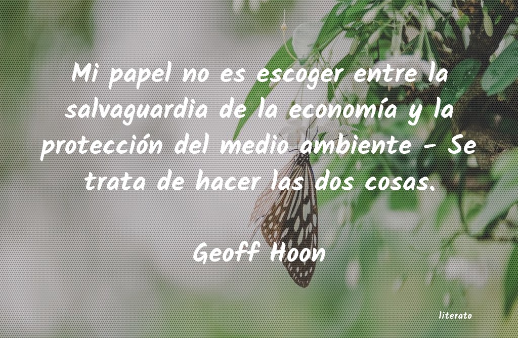Frases de Geoff Hoon