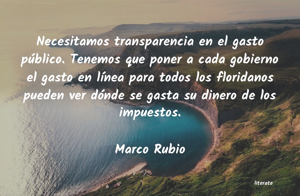 Frases de Marco Rubio