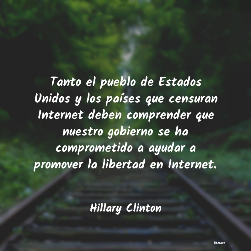 frases de Hillary Clinton