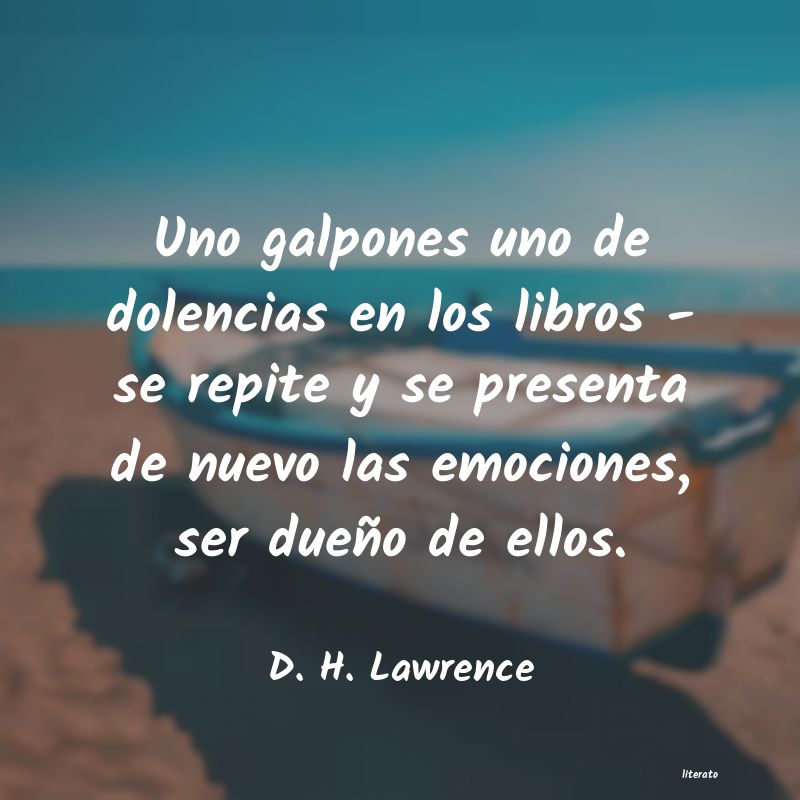 Frases de D. H. Lawrence