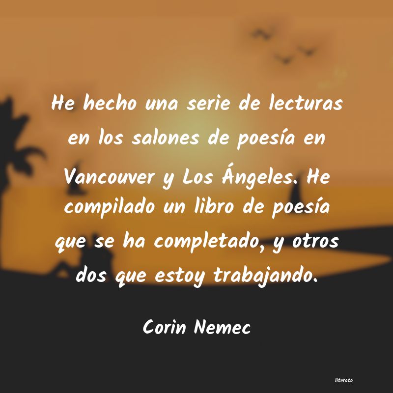 Frases de Corin Nemec