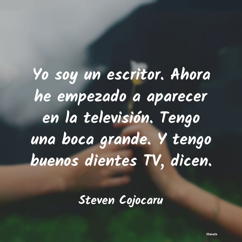 Frases de Steven Cojocaru