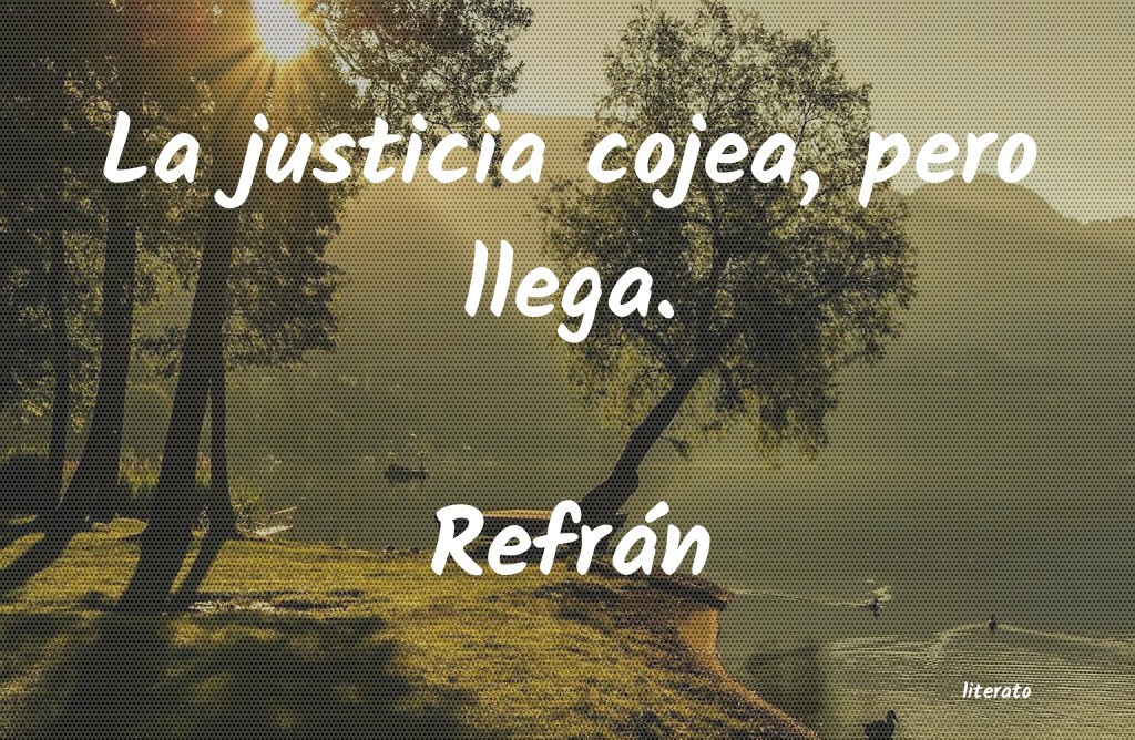 Frases de Refrán