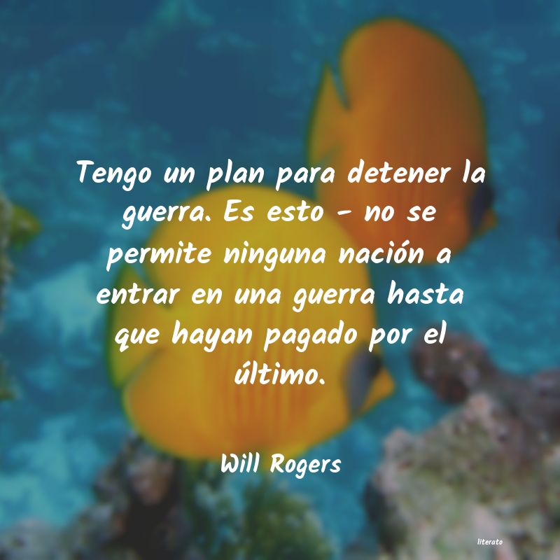 frases de Will Rogers