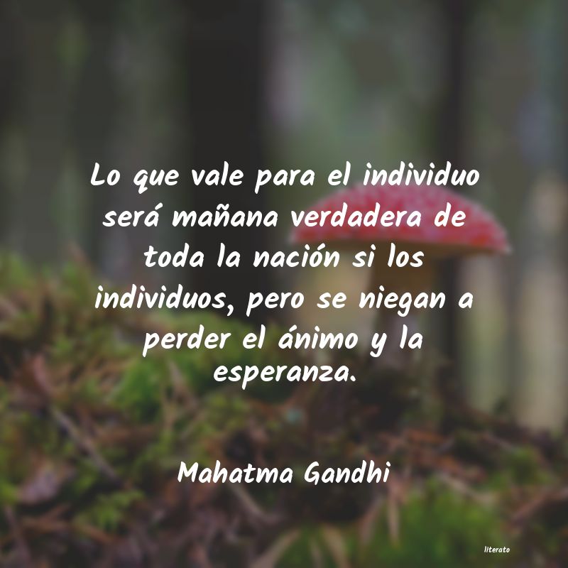 Frases de Mahatma Gandhi